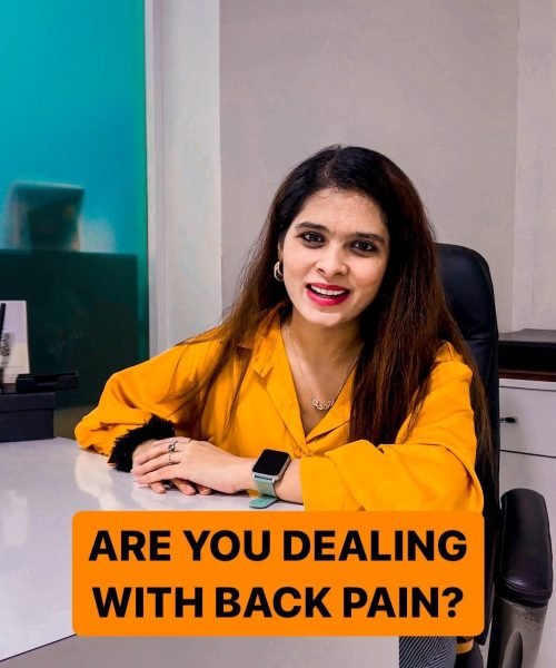 relieve for backpain by dr pooja singh